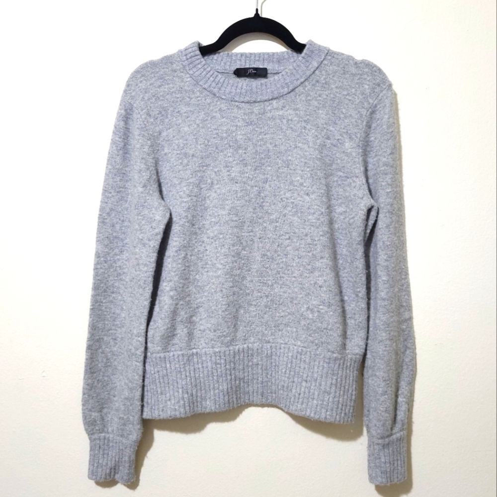 J.Crew Gray Basic Essential Gray Cozy Alpaca Meri… - image 1